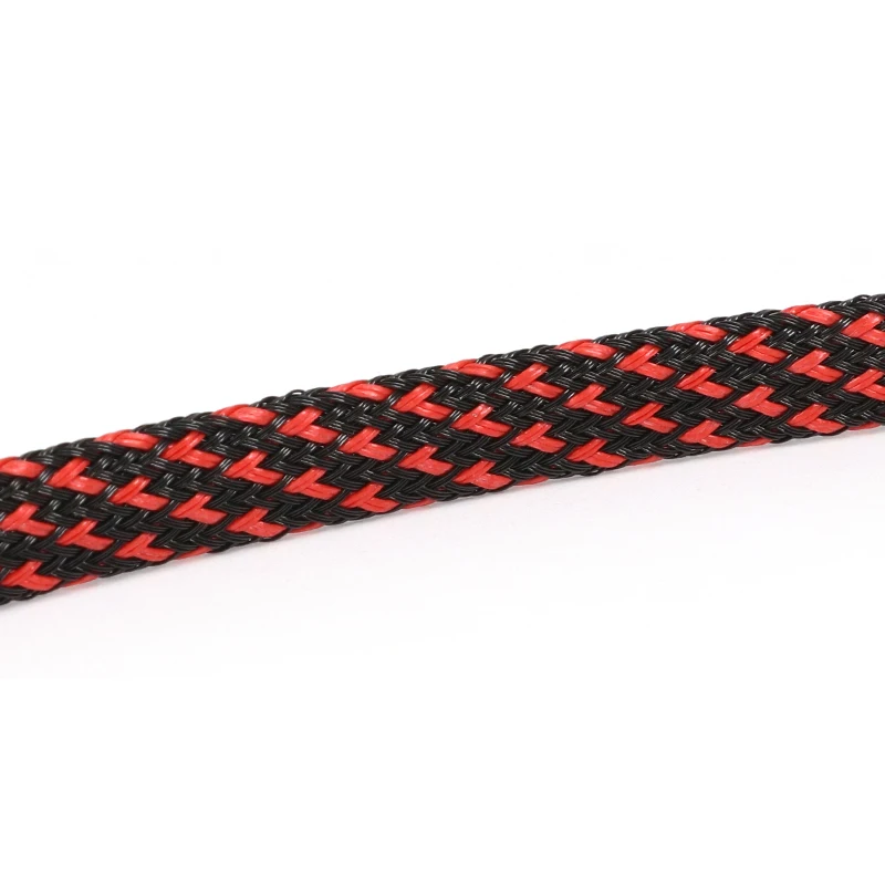 Multicolor PET Insulated Braid Sleeving for Cables