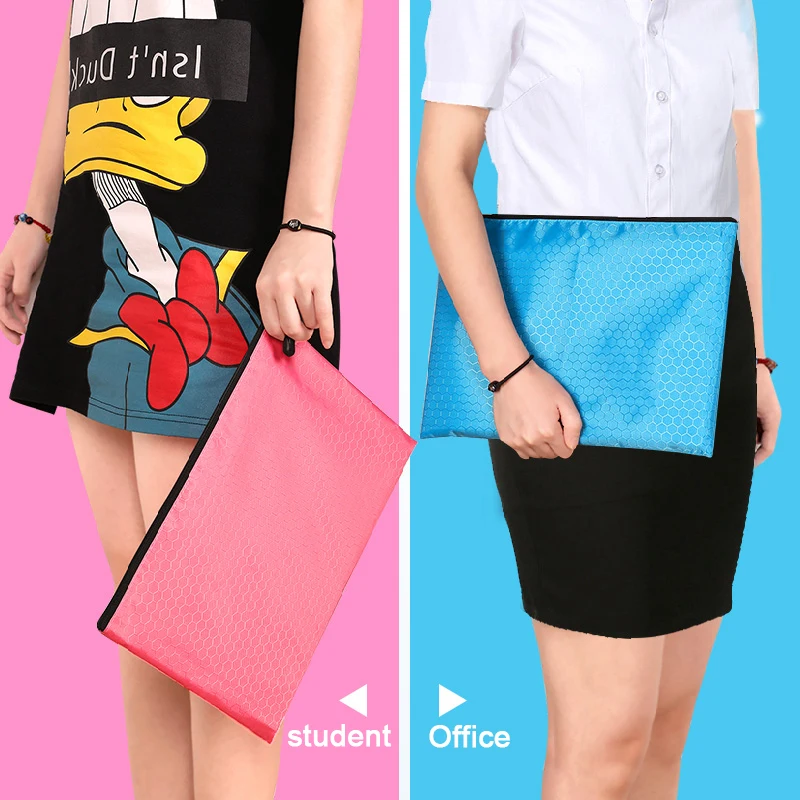 5Pcs A3 Document Zak A4 Rits Zak Pen Zak Waterdichte B4 Bestand Mappen Informatie Tas Student Test Papier Opslag tas Briefpapier