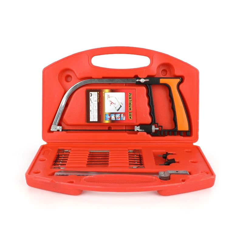 منشار سحري صغير متعدد الوظائف من سبائك الألومنيوم منشار فولاذي منشار النجارة مجموعة قوس منشار يدوي #1