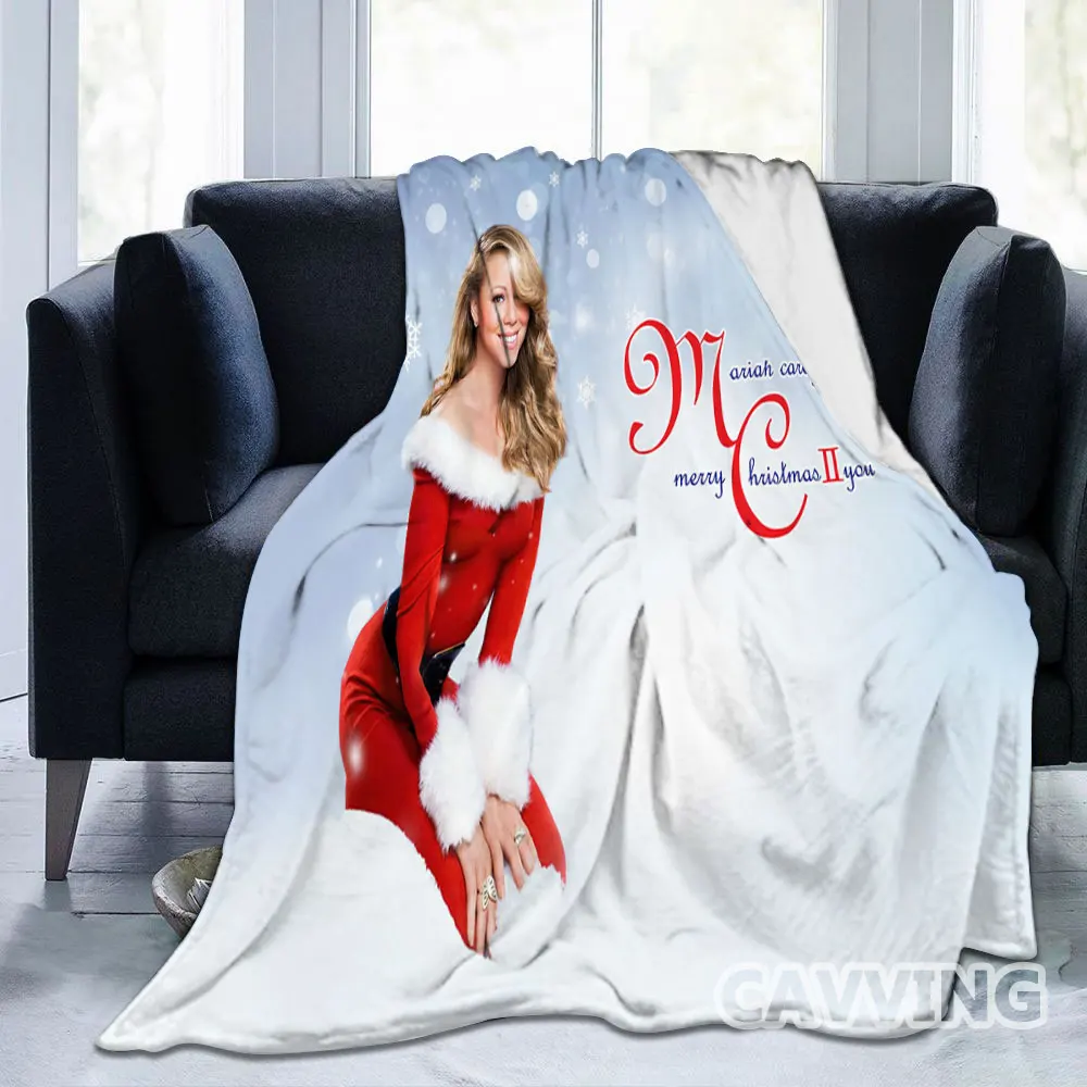 

Mariah Carey 3D Print Sherpa Blanket Rectangle Blanket Textiles Fleece Wearable Blanket Throw Blanket Home Decor H02