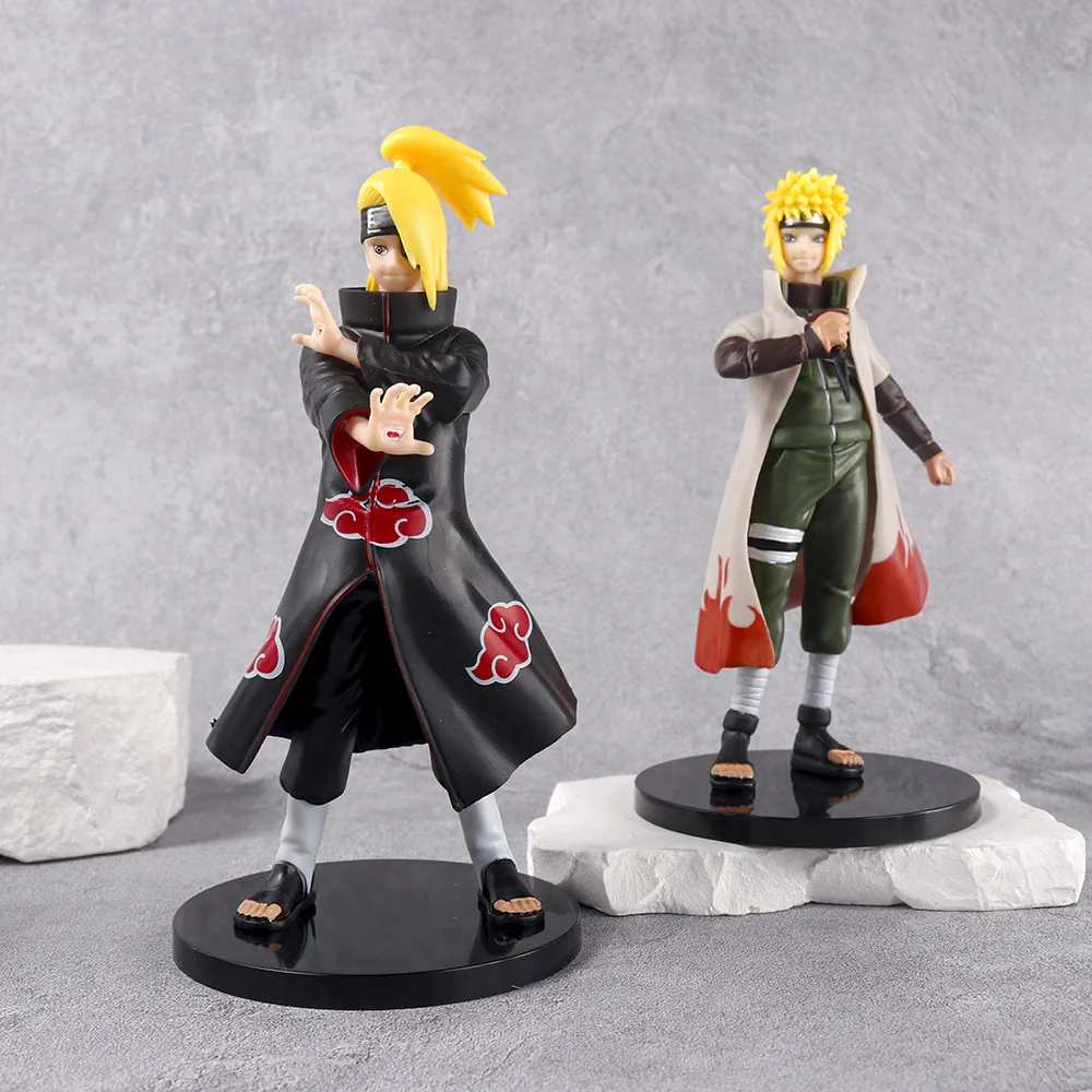 6 teile/satz Neue Naruto Anime Figur Shippuden Modell Uchiha Itachi Sasuke Schmerzen Kakashi Action Figure Puppen Dekorationen PVC Spielzeug Geschenk