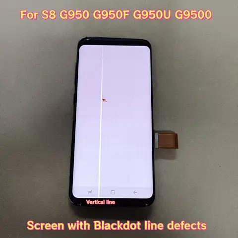For Samsung S8 LCD Display Touch panel Digitizer SM-G950FD G950 G950F G950U G950A G950F G950U G950A Replace Screen With defects