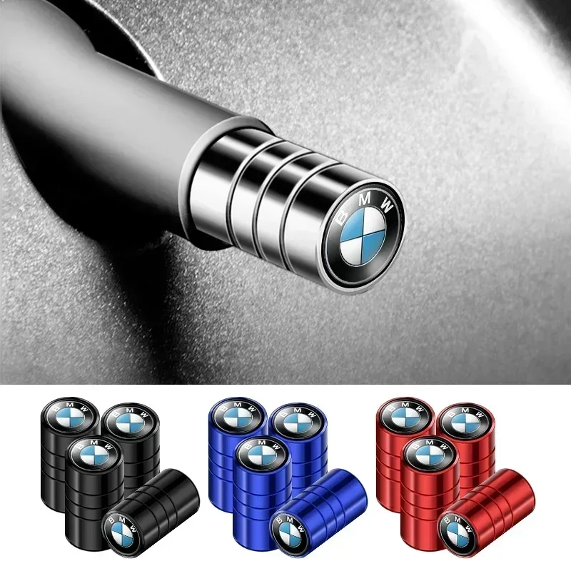 

4Pcs Car Badges Wheel Tire Valve Stem Caps Auto Accessories For BMW M Performance E36 E60 E90 X2 X1 X3 X5 E46 E39 E70 M3 M5 M6