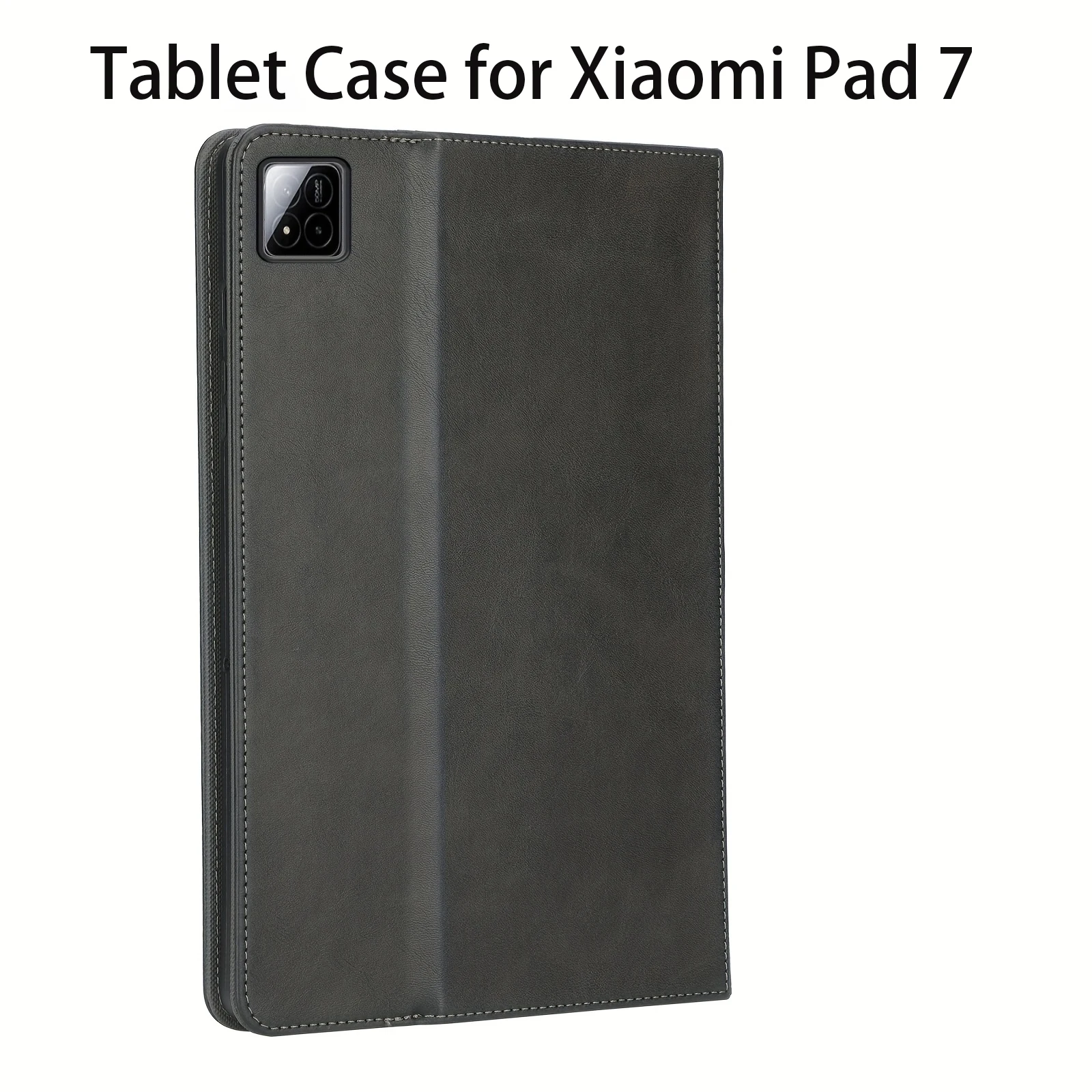 Tablet Case for Xiaomi Pad 7 Protective Cover Kickstand Function Shockproof (PU leather TPU Cover)