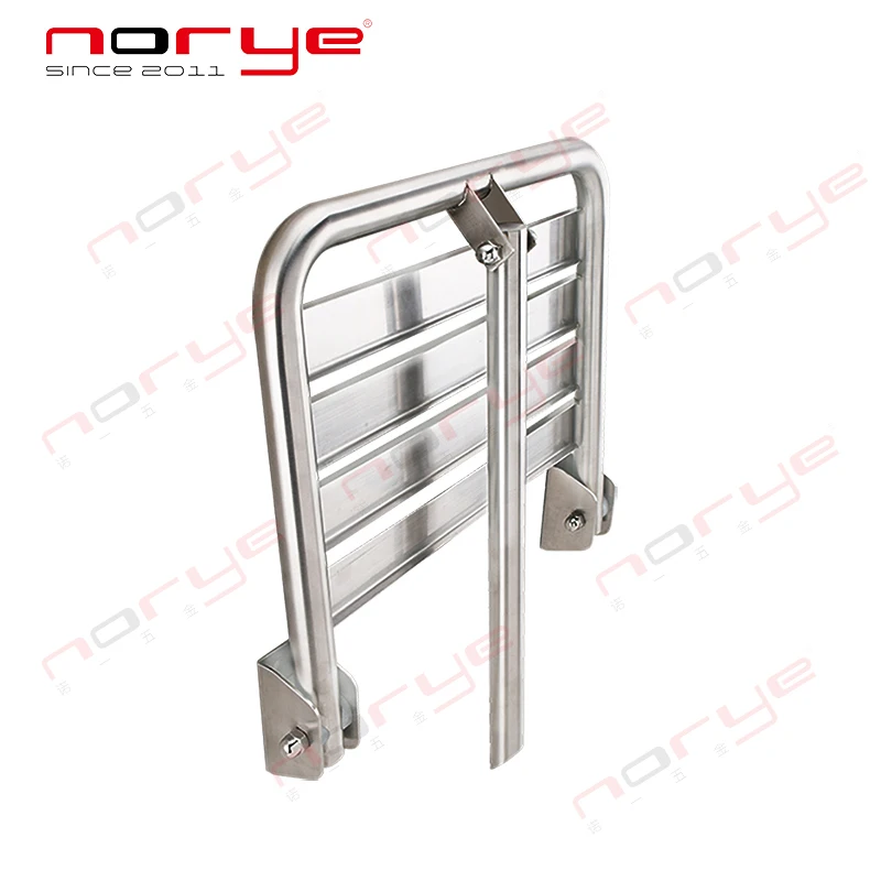 Wall Mount Folding Stainless Steel Bath Shower Seat Chair Bathroom Chairs for Eldly Handicap