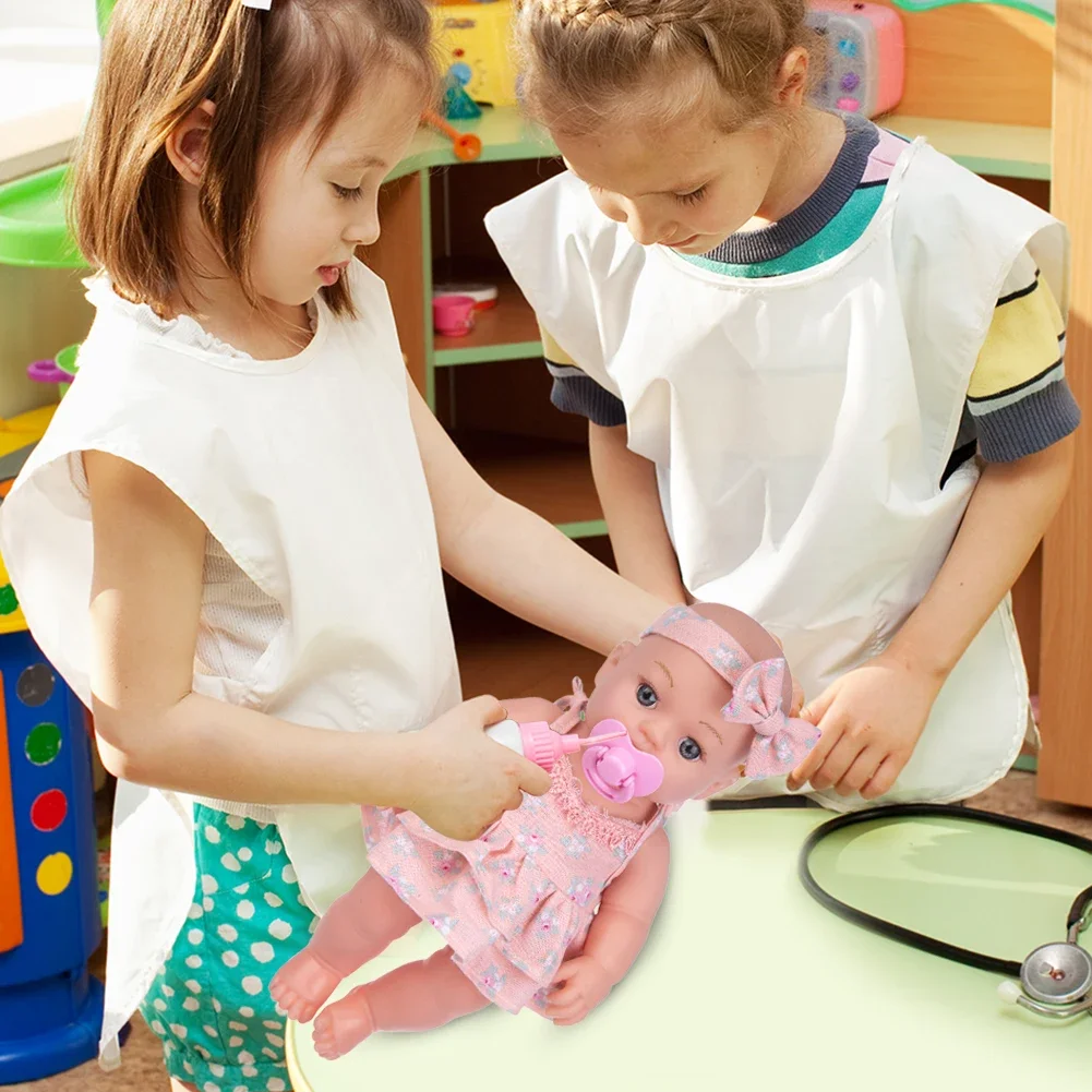 Soft Touch Reborn Baby Kinderen Kapper Kleding Speelgoed Afneembare Prinses Pop