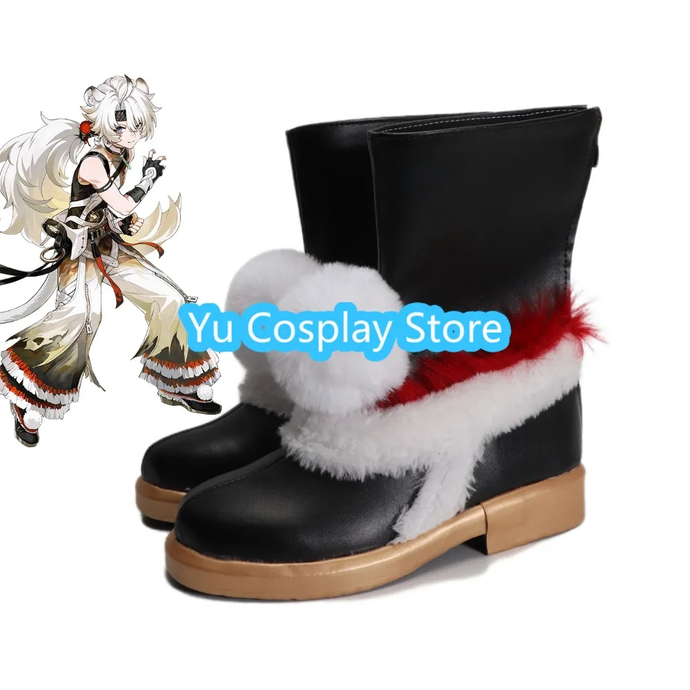 Yu Cosplay Store Wuthering Waves Lingyang Cosplay Shoes Anime Cosplay Shoes Boots Halloween Costumes Props