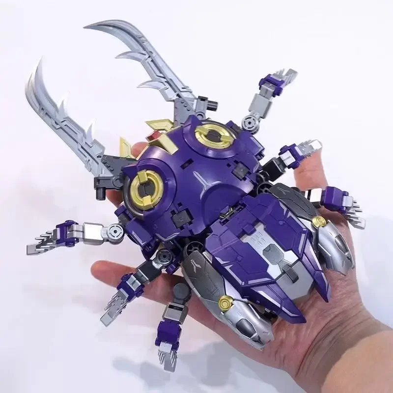 Zangwan Pavilion Alien Insect Team Cuts Blade Stack Armor Hero-Level Mecha National Creation Modellspielzeug verwandeln sich in ein Jahrhundert