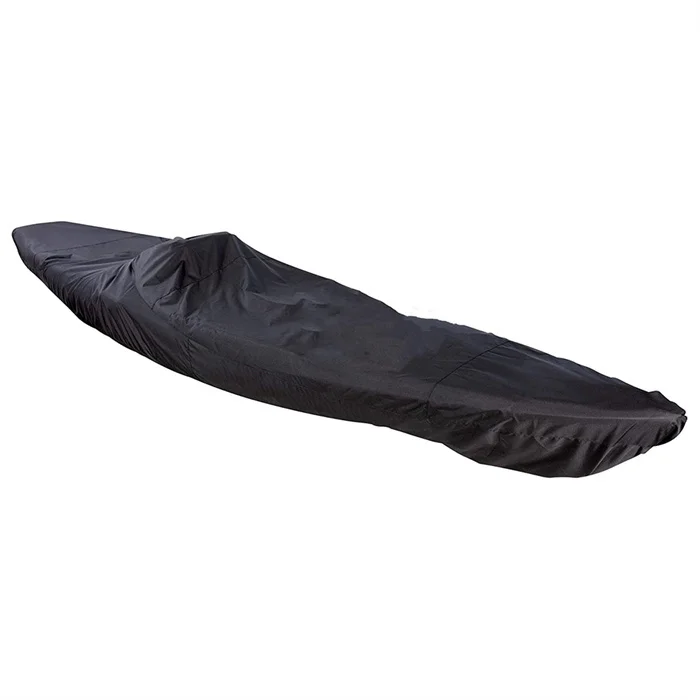 Best Quality Black Rectangle Oxford Boat Kayak Cover With Uv Resistant