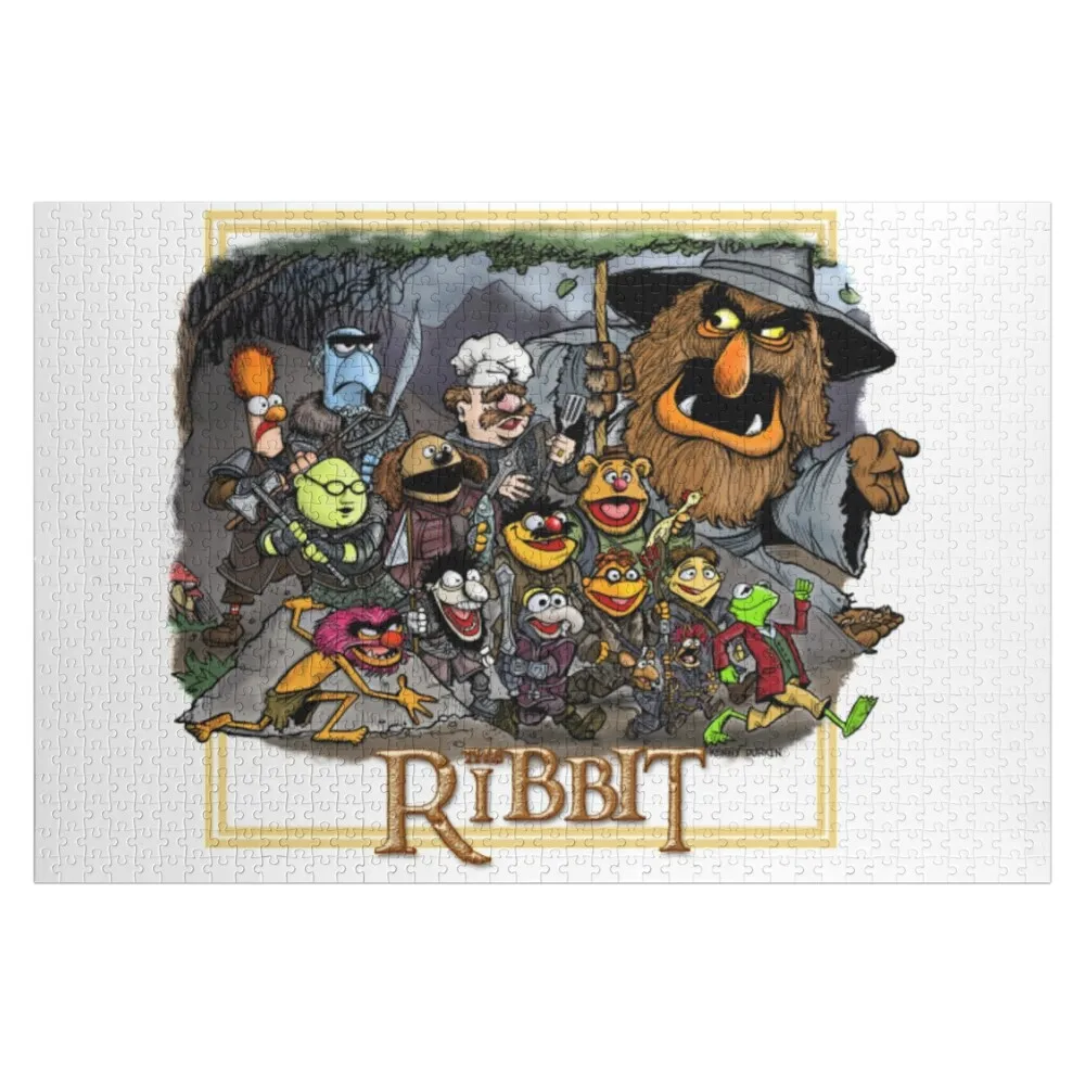 Muppets The Ribbit Jigsaw Puzzle Personalised Toys Wooden Name Personalized Baby Toy Scale Motors Puzzle