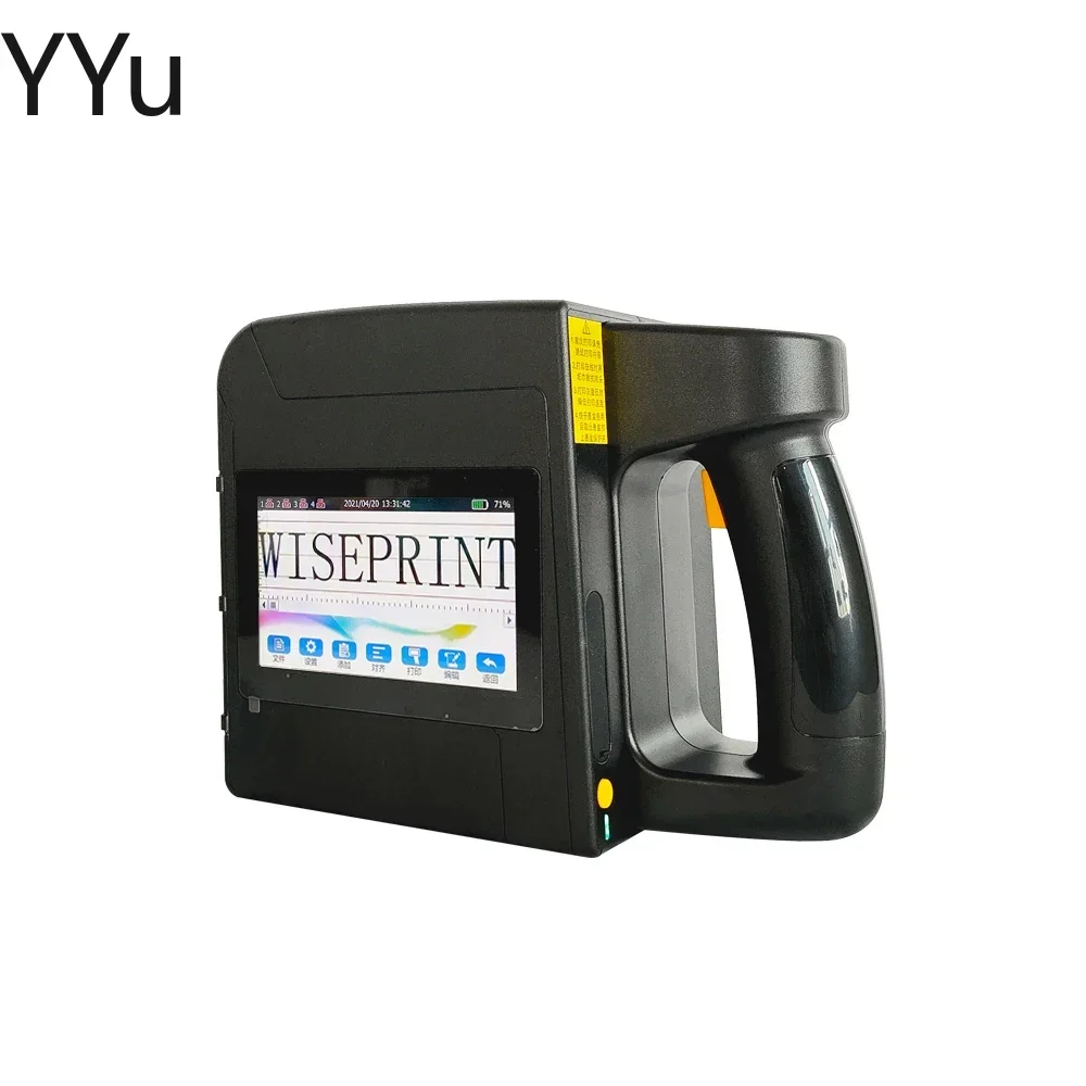 2026 hot Industrial 10CM Portable Handheld Inkjet Printer 600DPI for QR/Barcode/Expiry Date/Logo/Label Coding Machine With Ink C