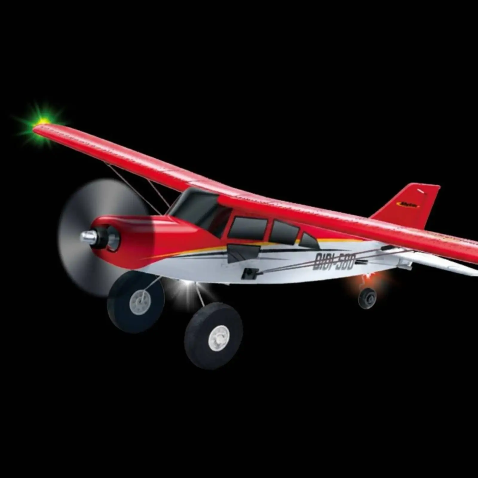 Aerobatic EPP Foam Aircraft RC Trainer 4 Channel Remote Control Plane Model for Learning Outdoor Flying
