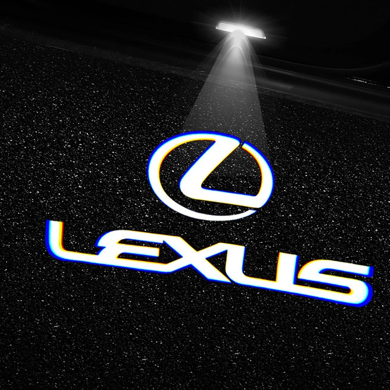 Proyector HD para coche, luz de puerta, lámparas de bienvenida, accesorios para Lexus F SPORT ES RX NX LS UX LM LX GX LC RZ IS CT GS RC HS SC TX LBX I