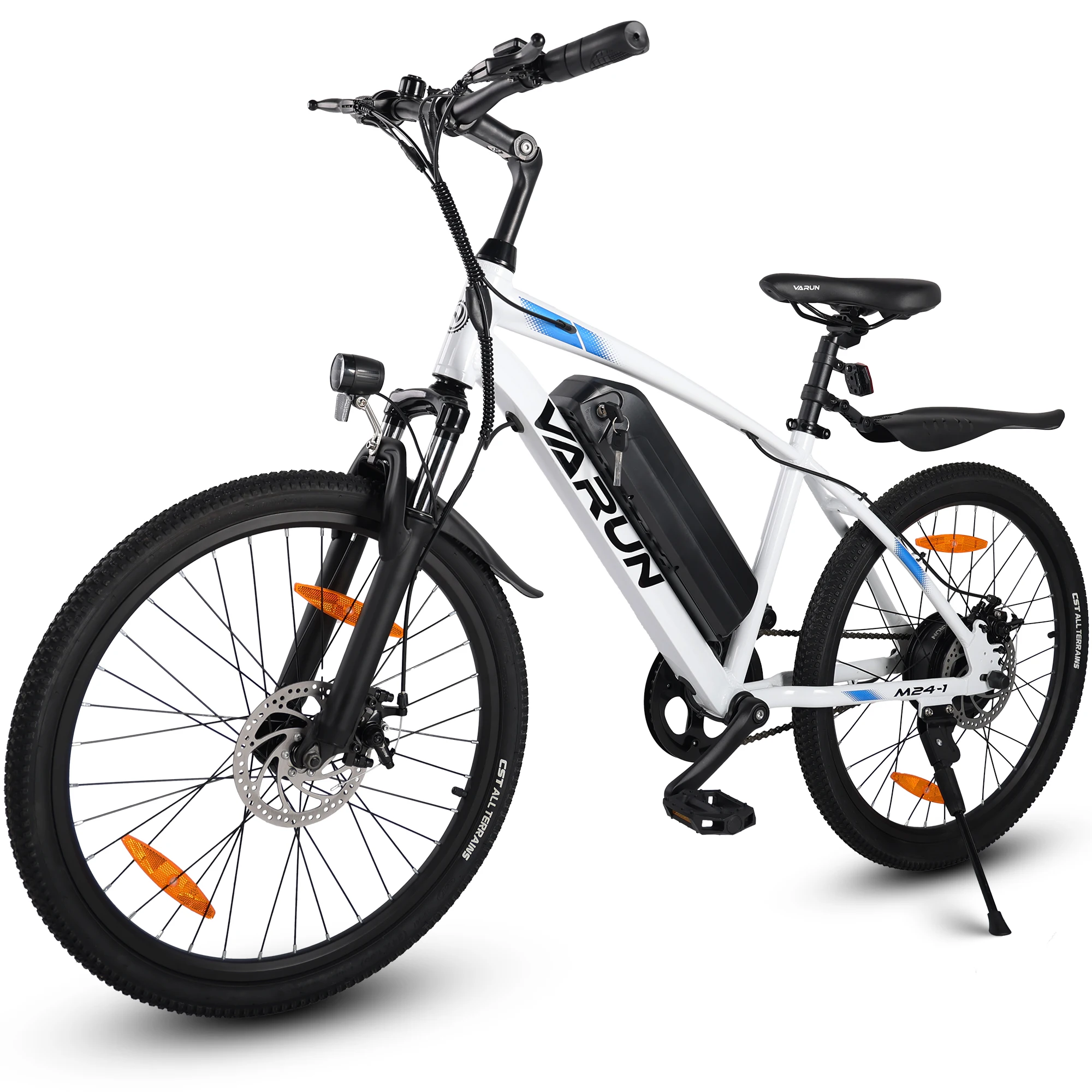 AliExpress VARUN M24-1 adult E-bike,250W  city ebike，36V7.8AH Electric Bike，24 lnch Tire commuting electric bicycle