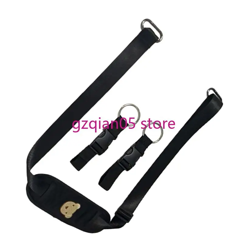 N7ME Durable Polyester Strollers Accessory Hook For Baby Carriage Organization And Safety