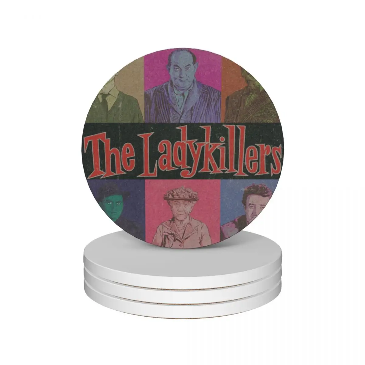 

The Ladykillers 1955 Ceramic Coasters (Set of 4) tile set for drinks cute set Coasters