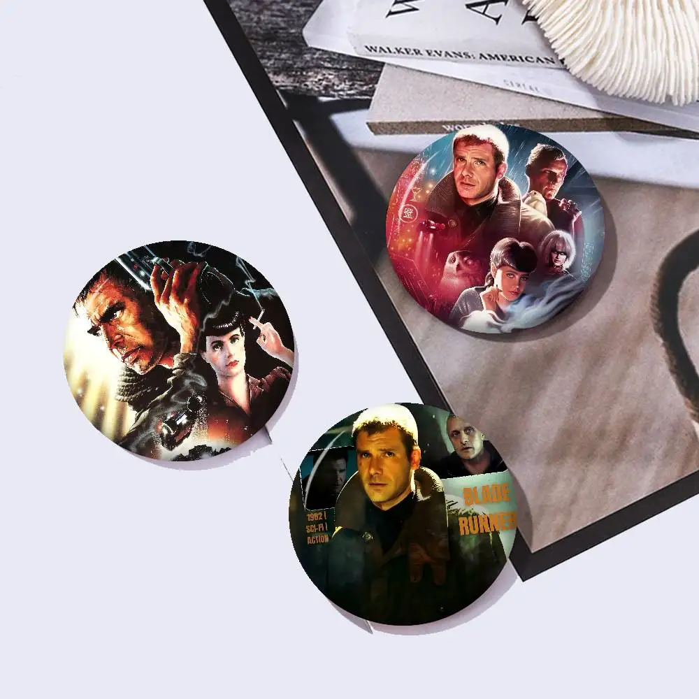 Movie Blade Runner Anime Button Pin Handmade Brooch For Clothes Cartoon Badge Backpack Decoration Jewelry Accessories