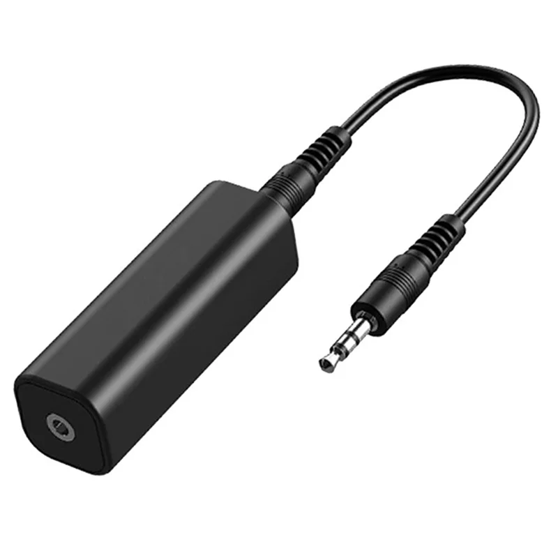 Speaker Line 3.5mm Aux Audio Noise Filter Ground Loop Noise Isolator Eliminate for Car Stereo Audio System Home Stereo