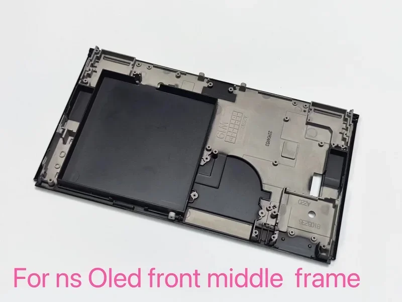1piece Original Game Console Front Frame Middle Metal Cover for Nintendo Switch NS OLED Battery Holder Heat Dissipation Shell