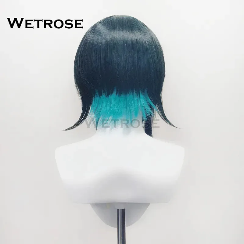 

asdh8@[Wetrose] In Stock Hololive FLOW GLOW Rindo Chihaya Cosplay Wig Halloween XmasCOSda@