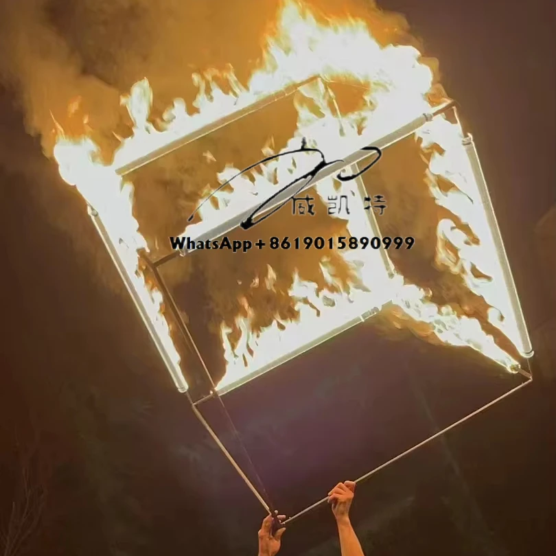 Large Fire Cube for Fire Juggling Fire Performance