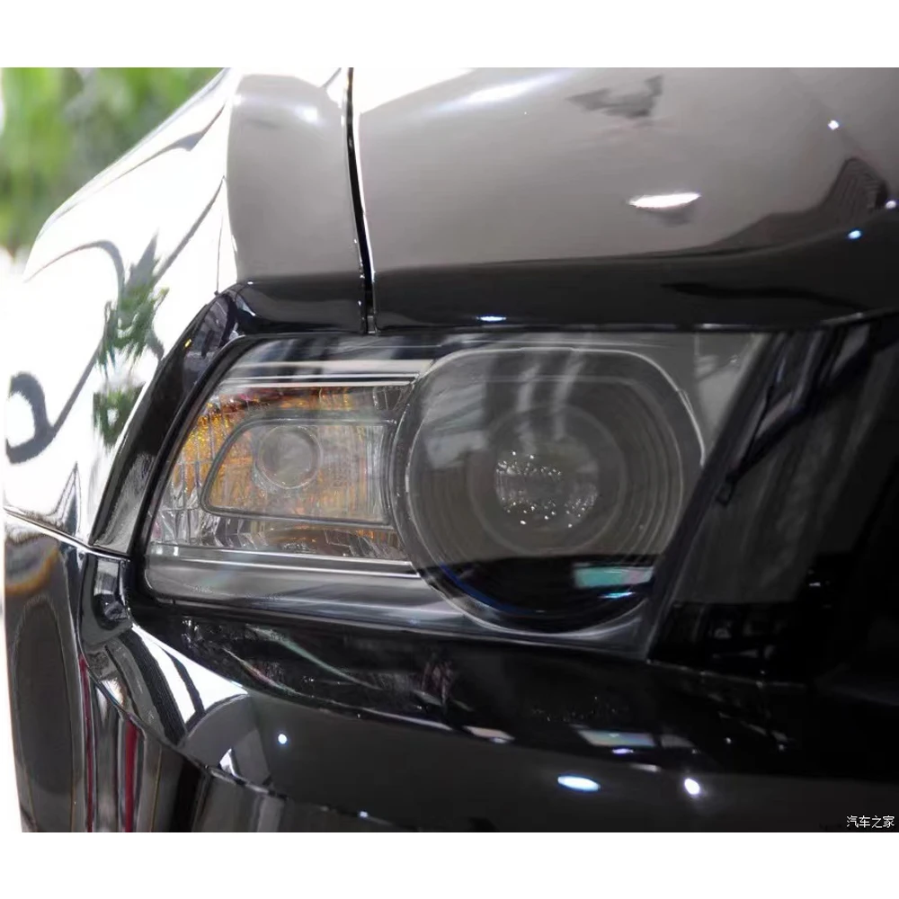 

Крышка автомобильной фары для Ford Mustang 2010 2011 2012 2013, корпус линзы из плексигласа, ПВХ прозрачная крышка фары, левый/правый абажур