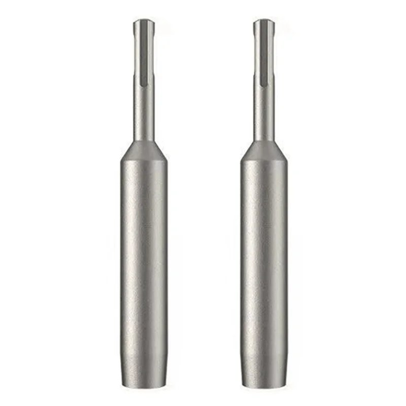 

A19F-2Pc SDS Plus Ground Rod Driver 16Mm Earth Stake Hammer Drill Grounding Rod Metal Ground Rod Driver Power Tool