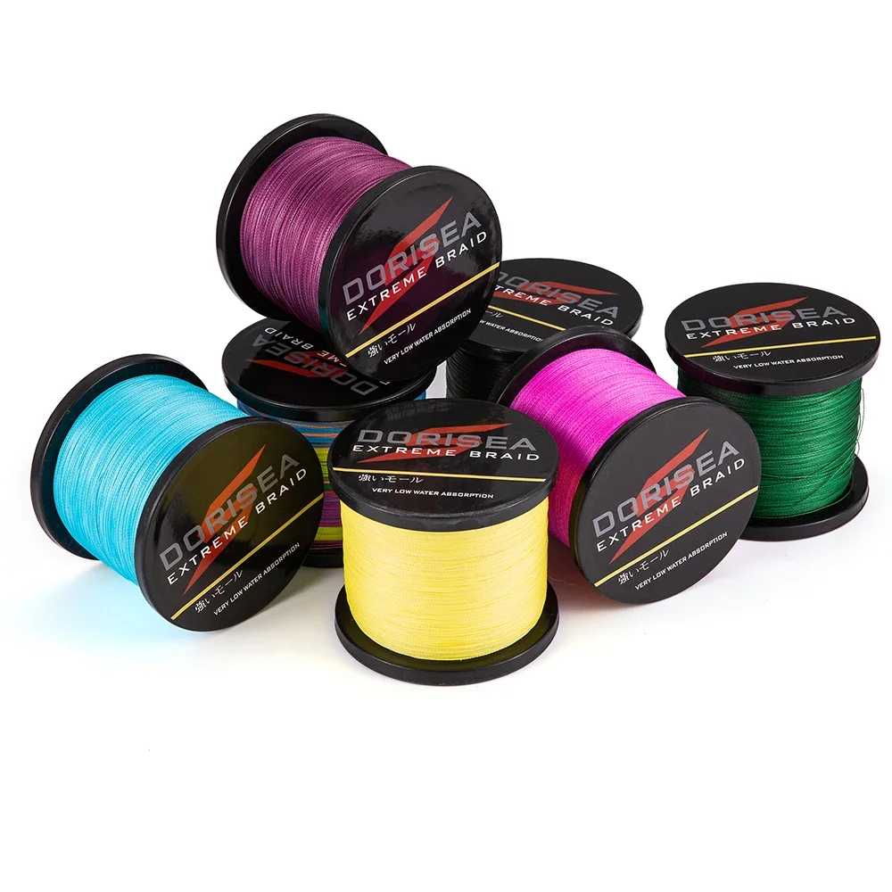 DORISEA X4 300M 6LB-100LB PE Extreme Multifilament Braided Fishing Line Fish Wire Pesca