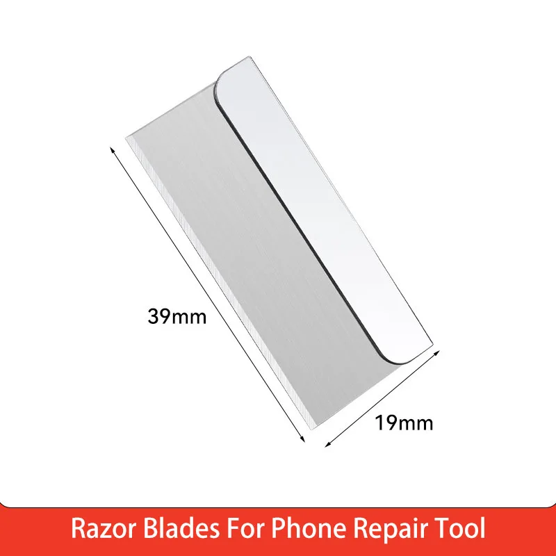 5 PCS Single Edge Industrial Razor Blades, Box & Carton Cutter Replacement Blades, Glass & Paint Scraper Razor Blades For Phone