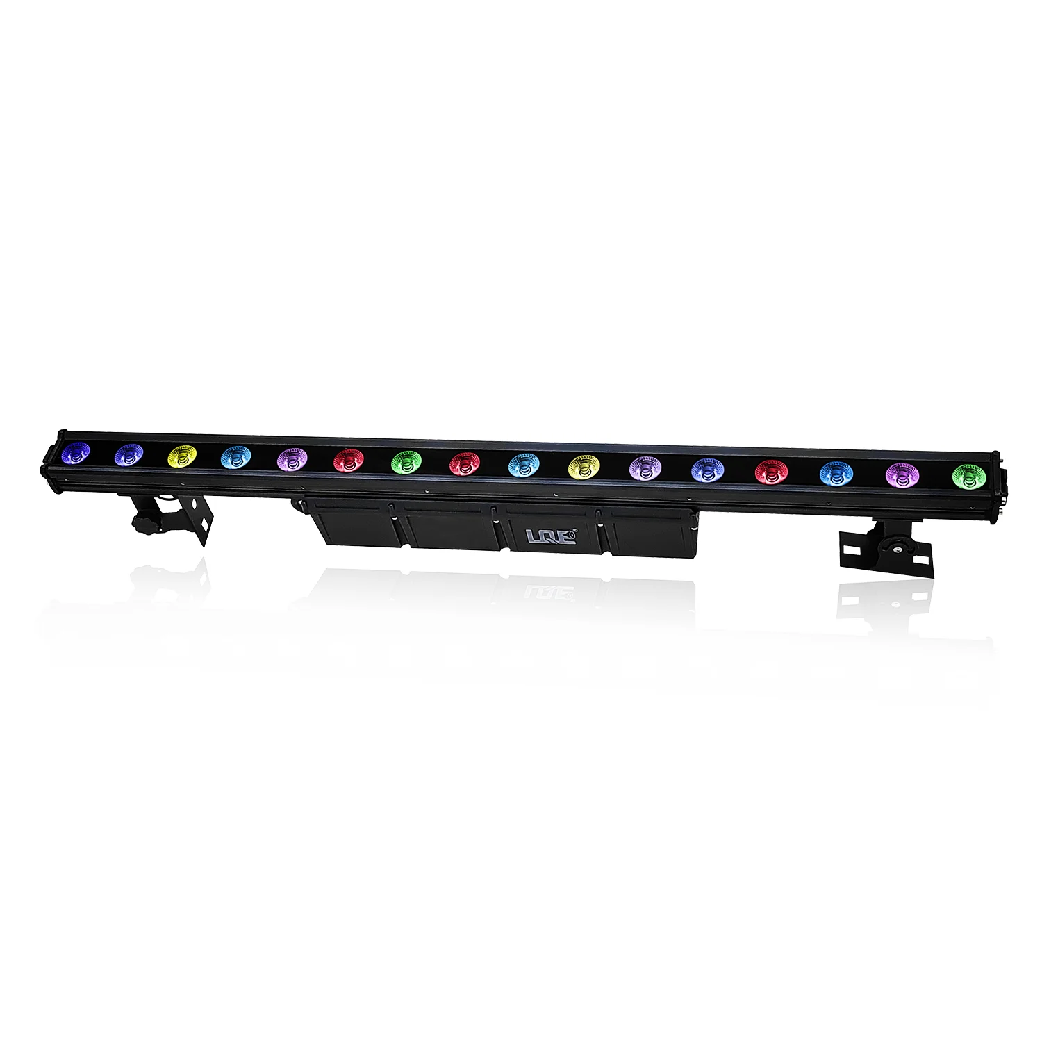 LQE Outdoor 16pcs 8W RGBW LED Wall Wash Waterproof Stage Bar Light Disco DJ Wedding Concert 1500Lm 40 Beam Angle DMX512 FB4