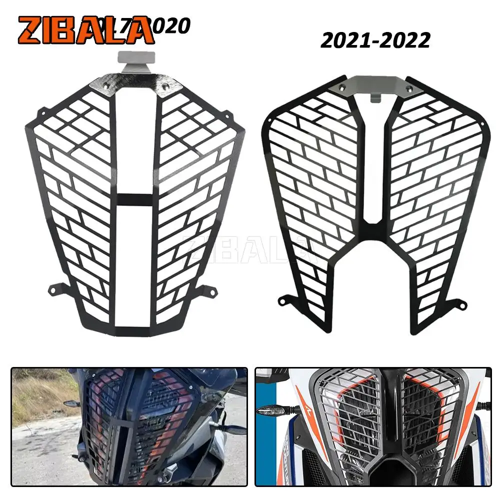 

For 1290 SUPER ADVENTURE S/R 2017-2024 2023 2022 Super ADV 1290 S R Motorcycle Headlight Grill Guard Protection Cover Protector