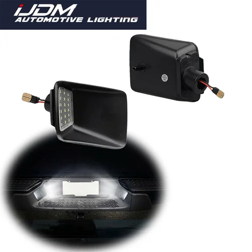Para Chevrolet Colorado para GMC Canyon 2004 2005 2006 2007 2008 2009 2010 2011 2012 6000K luces LED blancas para matrícula de coche 12V