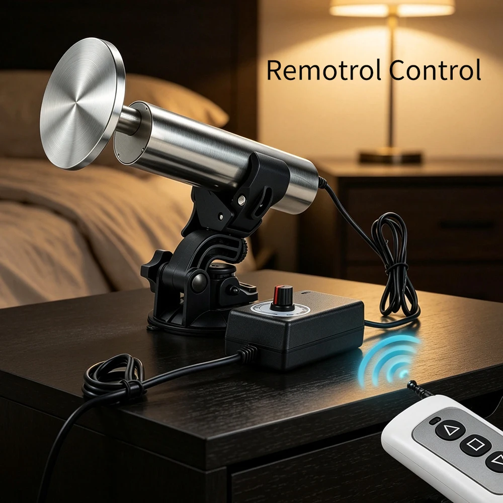 70mm Reciprocating Linear Actuator Sex Machine for Men And Women with Suction Cup 80mm Thrust Big Dildo Remote Control Adult Toy view 2