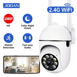 Jooan 1080P WiFi Surveillance Camera 5x Zoom Home Color Night Auto Tracking Security IP Camera Indoor CCTV Surveillance Camera