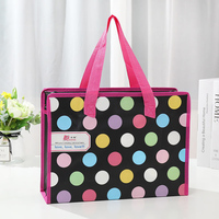 Reusable Eco Women Foldable Shopping Bag Large Unisex Fabric Non-woven Tote grocery Pouch