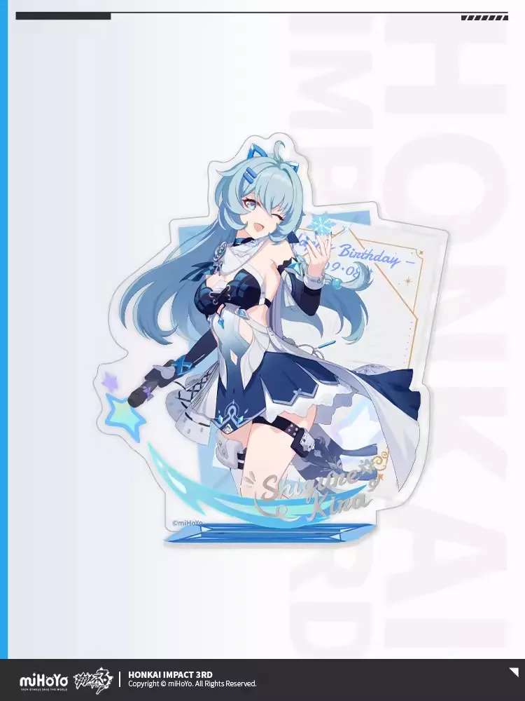 Pre Sale miHoYo Official Honkai Impact 3 ShiYuQiLuo 2023 Birthday Commemorative Gift Box TangLuXingShuang Badge LiPai Pendant