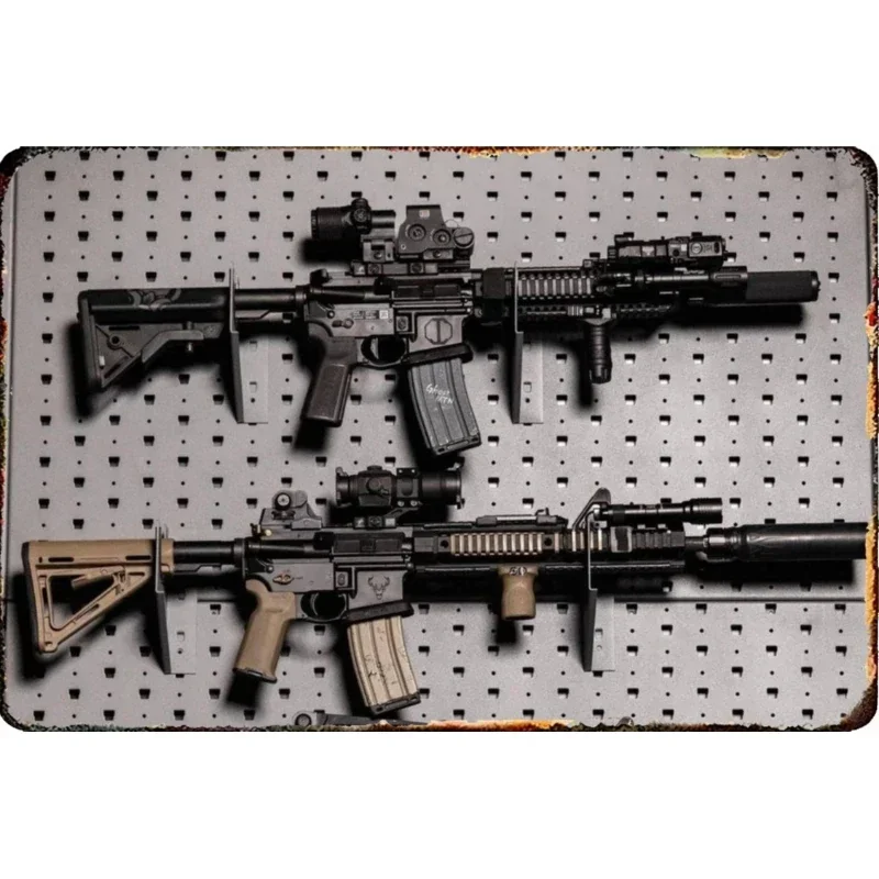 Men Space Special Tactical Style Metal Wall Plaque Decor Ornament For Indoor Home Cafe Garden Pub Club Bar Wall Decoration