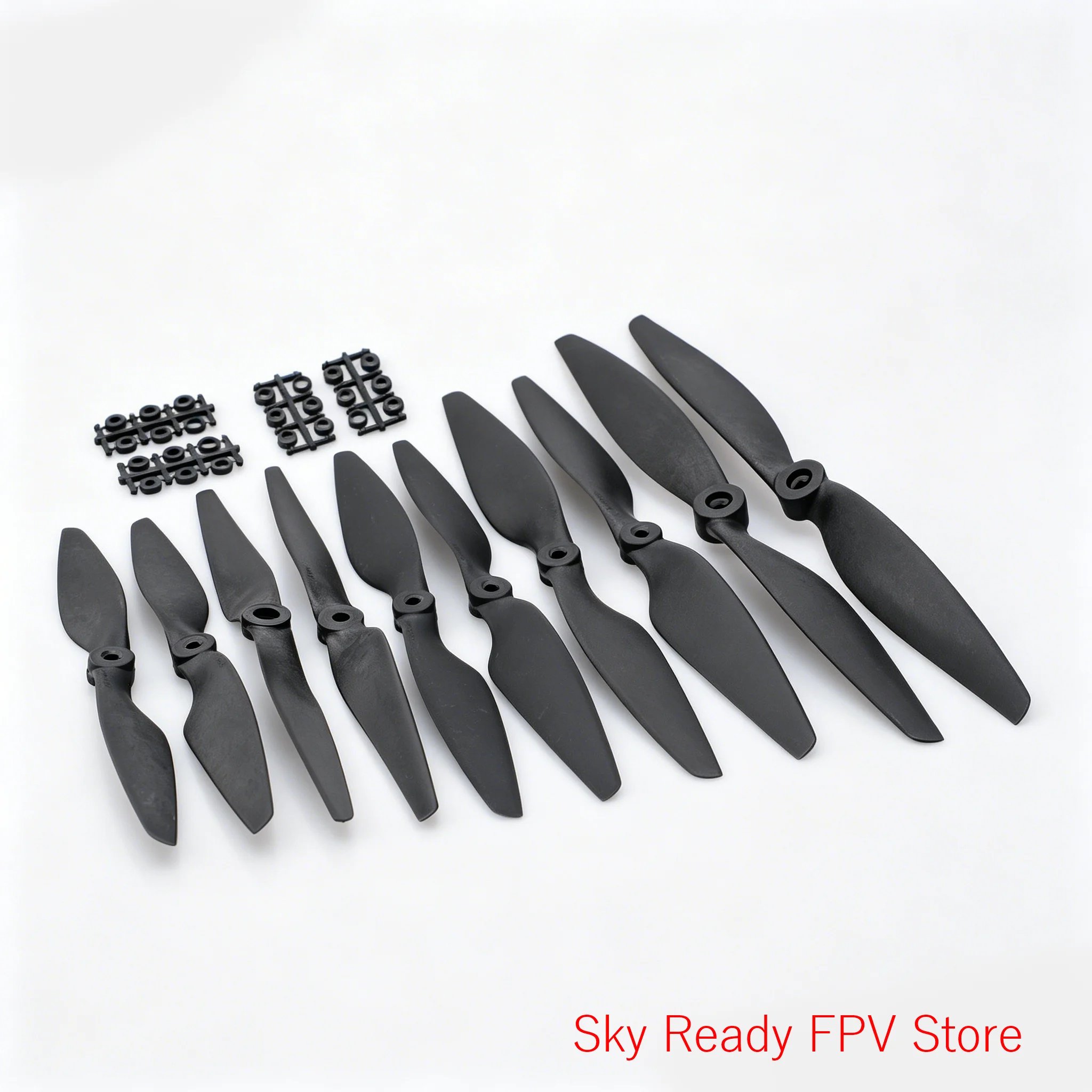 4PCS Gemfan Carbon Fiber Propeller 8045MR 9045MR 1045MR 1145MR 1245MR 1050 Prop for RC Multirotor Airplane Fixed-Wing - view 2