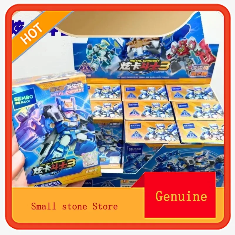 

Конструктор Senbao Xuan Card Fighter: 3-дневный набор «Пылевой уровень: Второй выстрел» — Xuan Blue Lightning Thunder King, сборная фигурка, слепая коробка