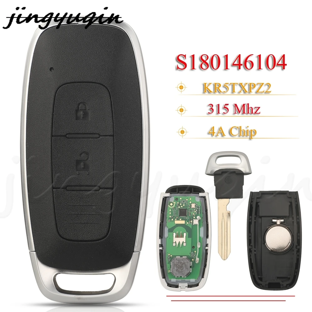 

JYQ 2BTN KR5TXPZ2 S180146104 285E3-5MP0A Remote Smart Car Key 315MHz 4A For Nissan X-Trail Pathfinder 2023 Auto Keyless Control