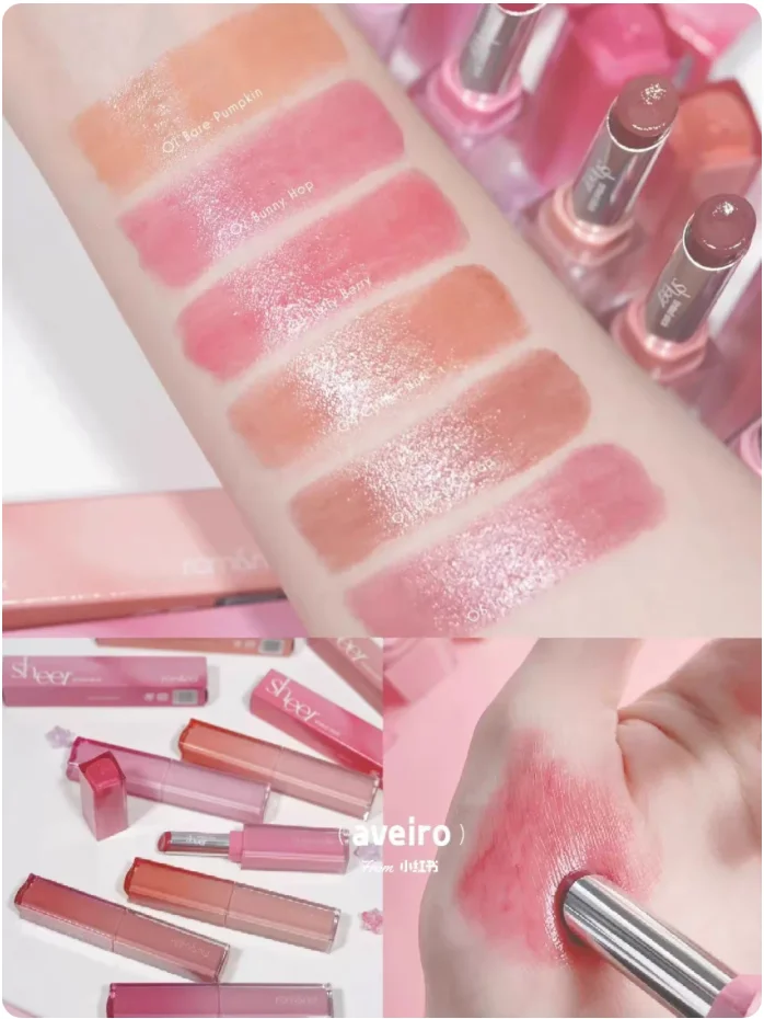 

Корейский тинт-стик Romnd Sheer Tinted Stick Solid Gloss Lip Jelly Lip Cream 5 мл, профессиональная косметика для губ, оригинал