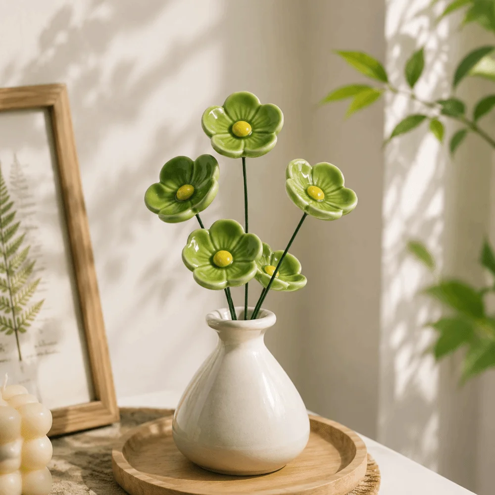 3pcs Colorful Bee Butterfly Water Dispenser Ceramic DIY Bee Watering Station Garden Decoration Gifts Insect Drinking Cup Office