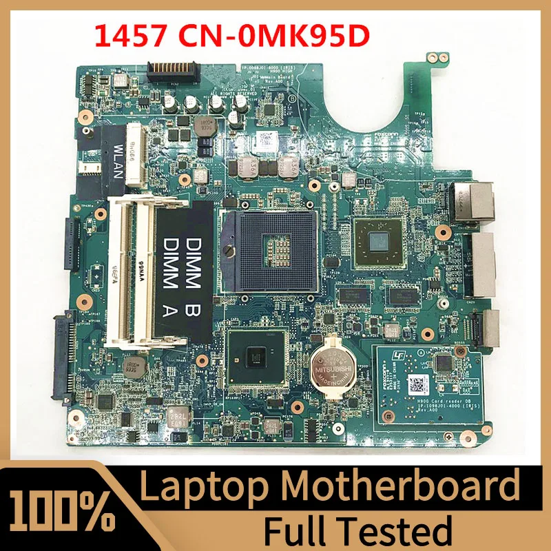 CN-0MK95D 0MK95D MK95D Mainboard For DELL 1457 Laptop Motherboard 216-0728018 GPU HM55 DDR3 100% Full Tested Working Well