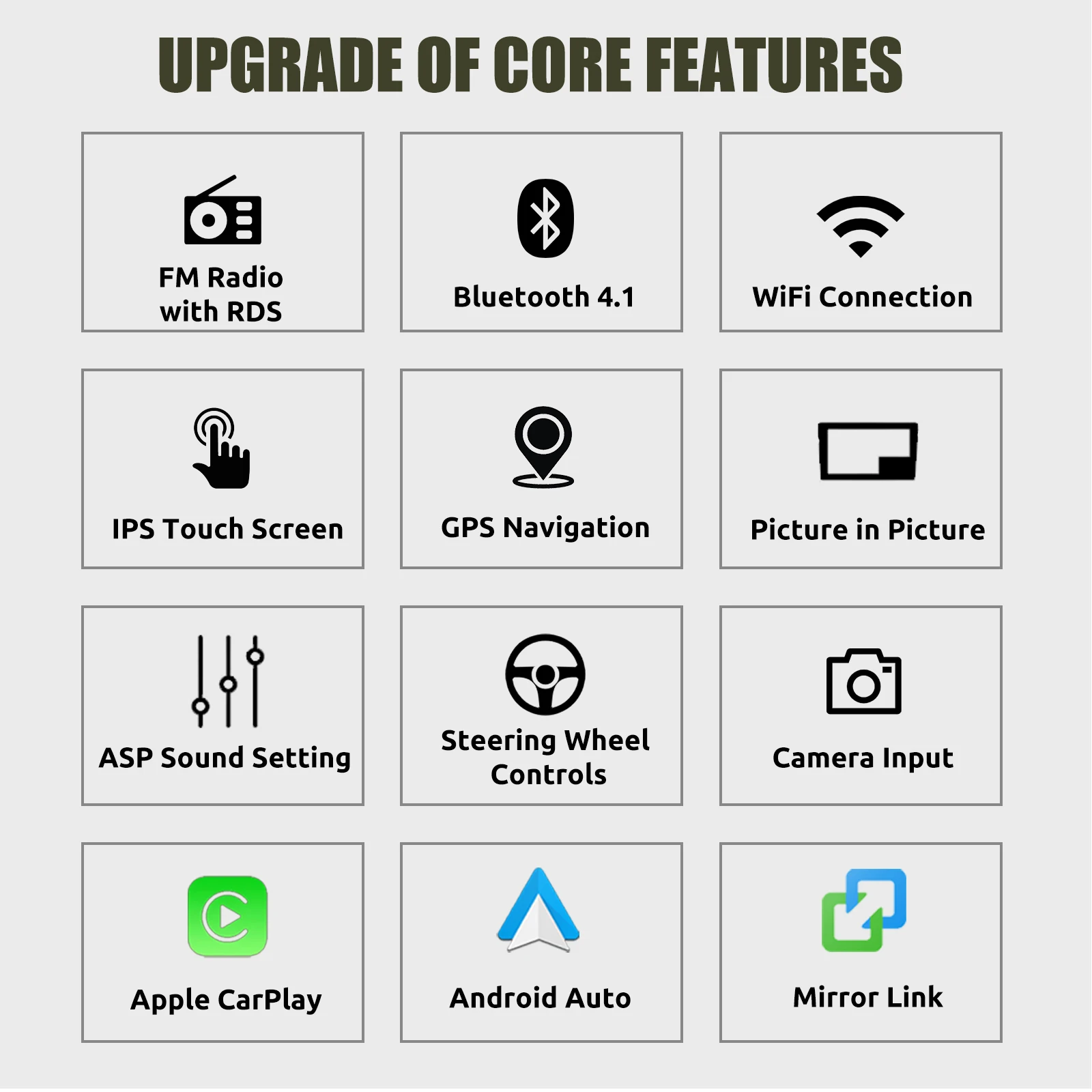 10 "أندرويد 15 سيارة نظام تحديد المواقع راديو ستيريو بالسيارة ل 2008-2017 ميتسوبيشي لانسر أبل Carplay 4 + 64G IPS شاشة تعمل باللمس واي فاي لتحديد المواقع BT + DVR & CAM