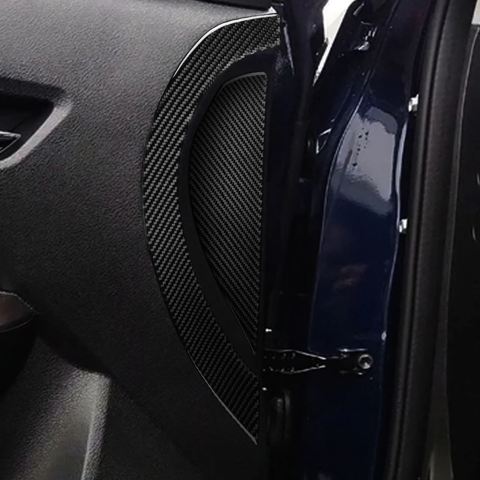 Carbon Fiber Inner Door Anti-collision Edge Trim Protector Interior Decor Accessories Stickers FOR Suzuki Vitara LY 2015-2024