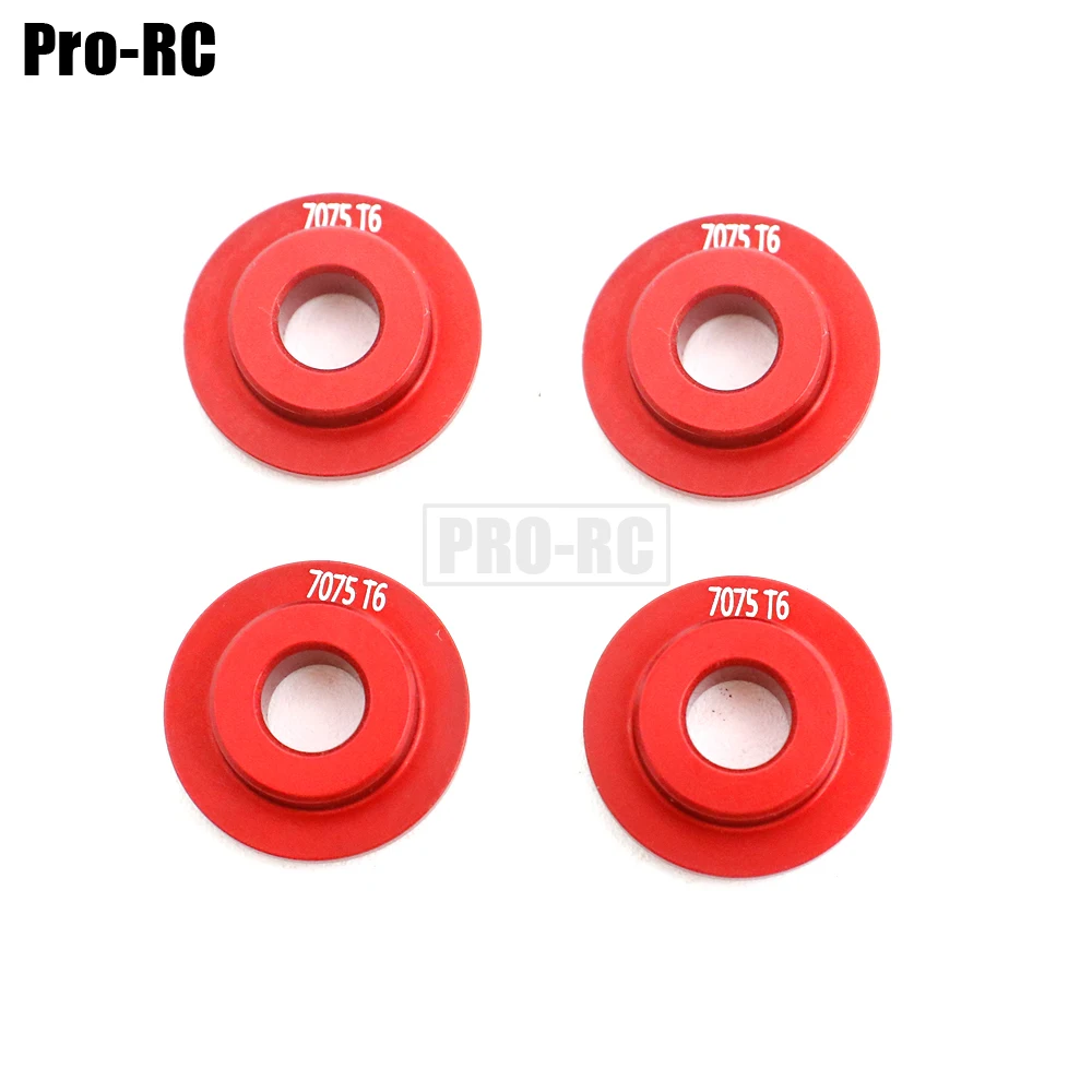 4Pcs Aluminum 7075 Short Course Wheel Rim Adapter Gasket Fit Traxxas 1/7 UDR Unlimited Desert Racer RC Car Upgrade Parts