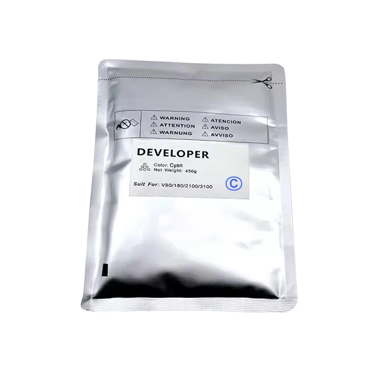 New 450g High Quality Compatible V80 V180 V2100 V3100 Developer Powder For Xerox Versant 80 180 2100 3100 Printer Color BK C M Y