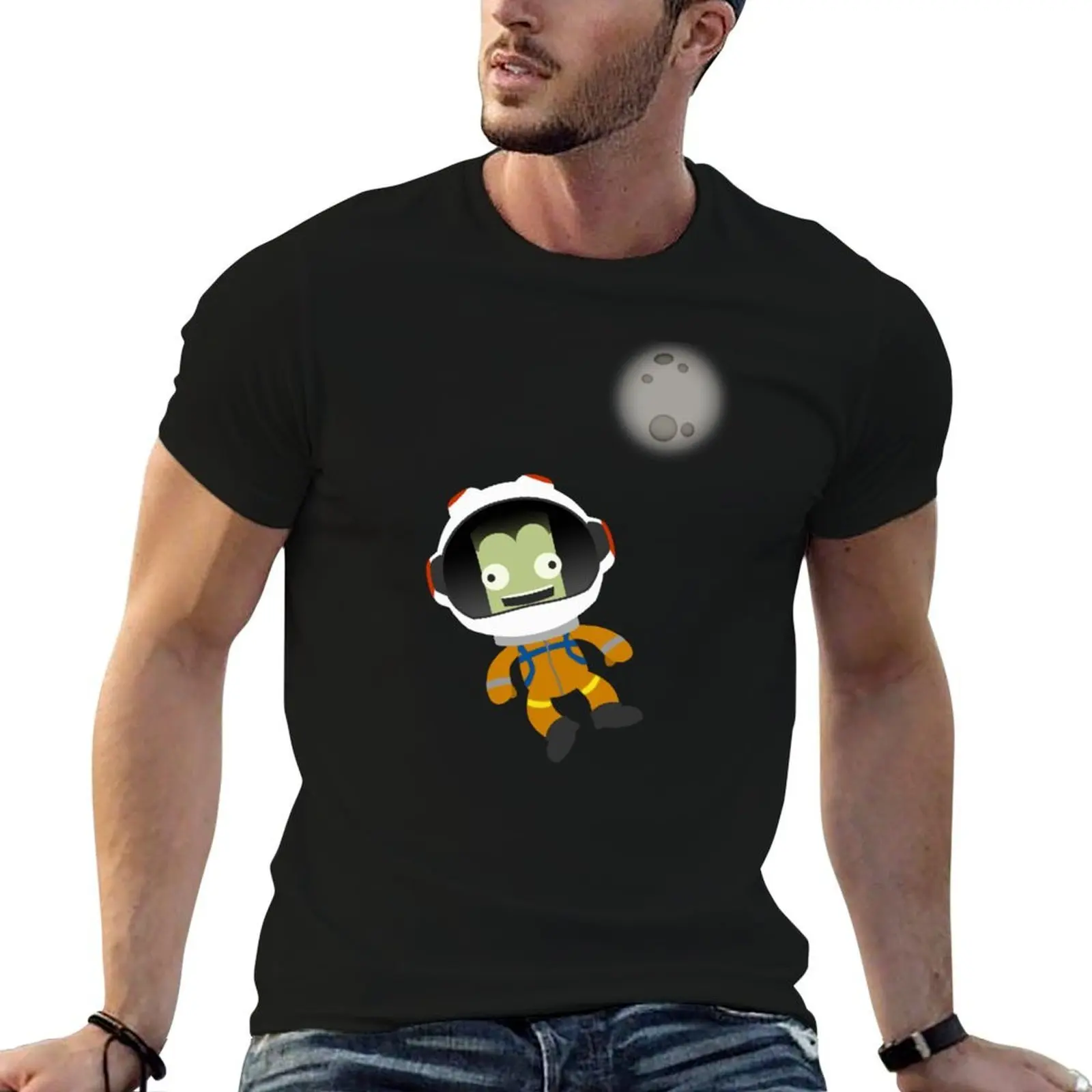 

Mn or Bust Kerbal Space Program T-Shirt essential t shirt man t shirts for men casual t shirts for man cotton T-shirt