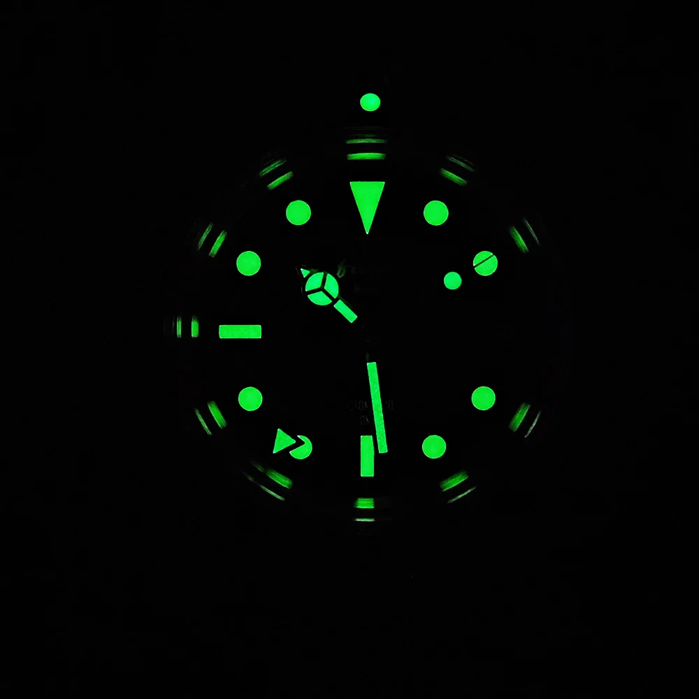 OUMASHI GMT Men's one-way bezel Waterproof Luxury Men's 39.5mm domed glass Mechanical Clock Dive NH34 modify Automatic watch