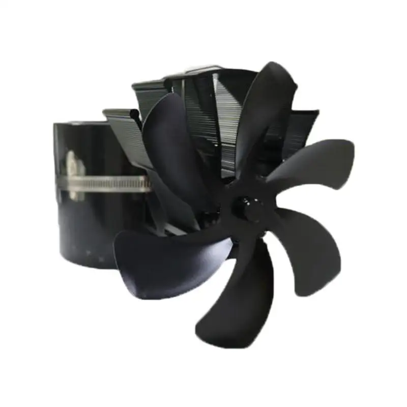 

Wood Stove Fans Non Electric 5 Blades Stove Fan Heat Powered Heat Fan For Wood Stove Eco Stove Fans Air Circulation Heating
